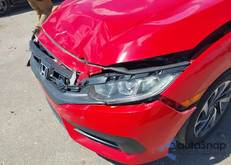 2018 Honda Civic Ex from USA, damaged, VIN 2HGFC2F74JH541746